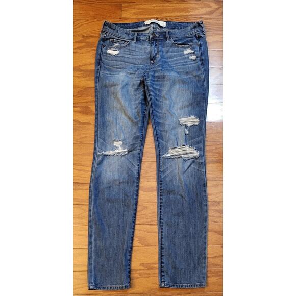 Abercrombie & Fitch Skinny Ankle jeans Blue Women’s Sz 29/31.5 - Picture 1 of 16